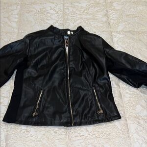 Calvin Klein Black Leather Jacket